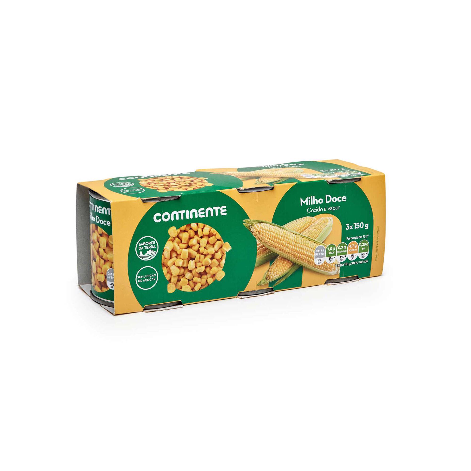 Milho Doce sem Glúten