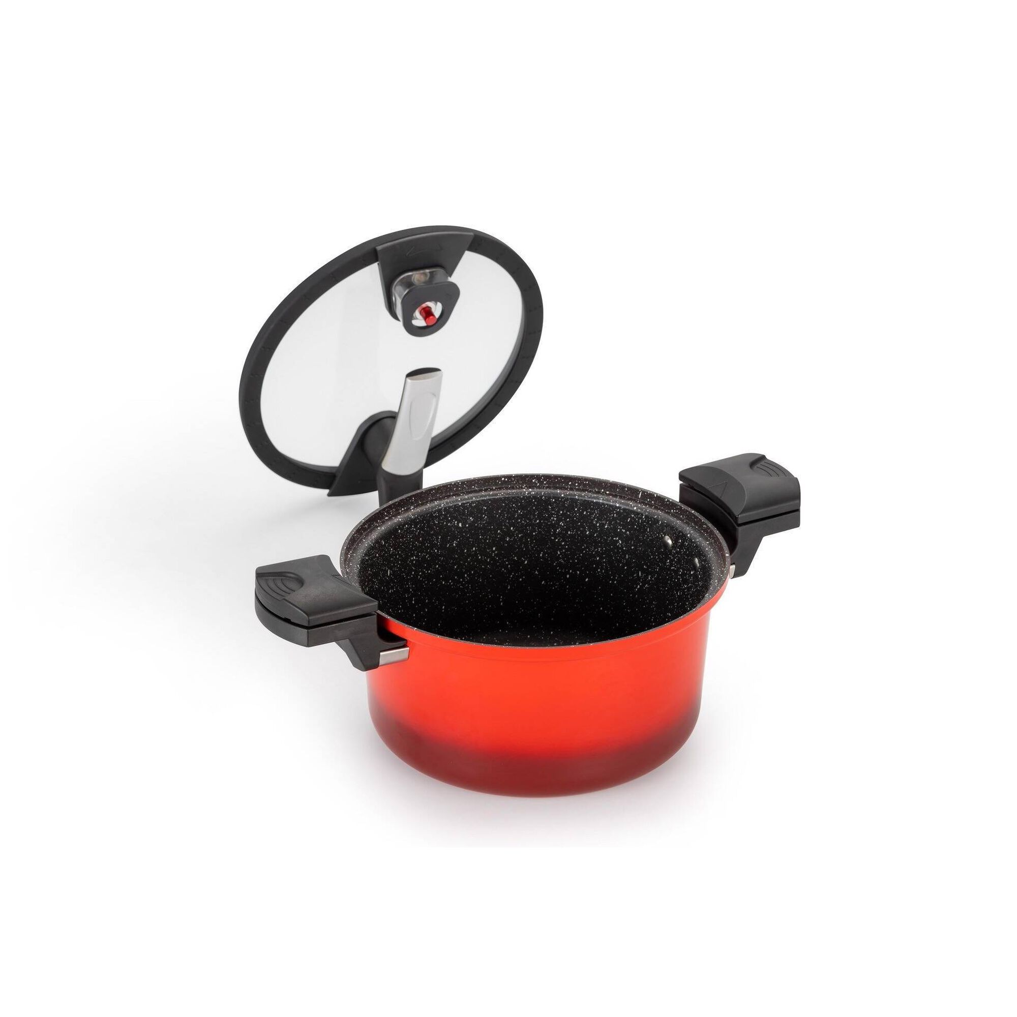 Panela Baixa Pressão 5L Vermelha