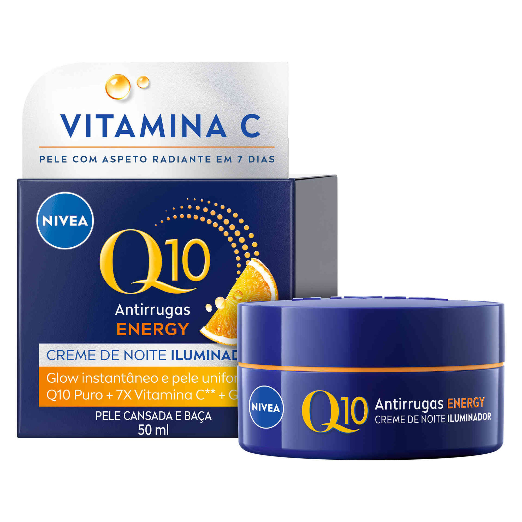 Creme de Rosto Noite Q10 Energy Antirrugas