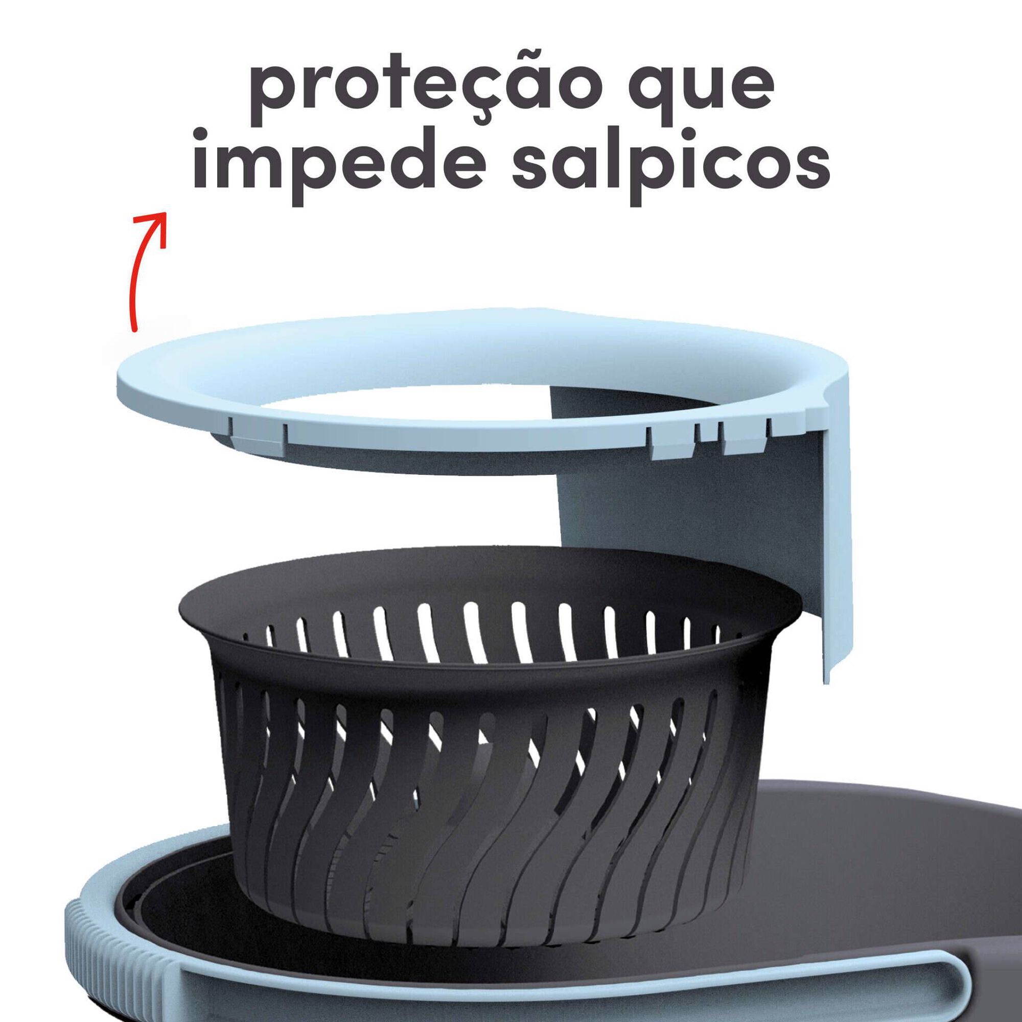 Espreme F&aacute;cil Tornado com Pedal Kasa