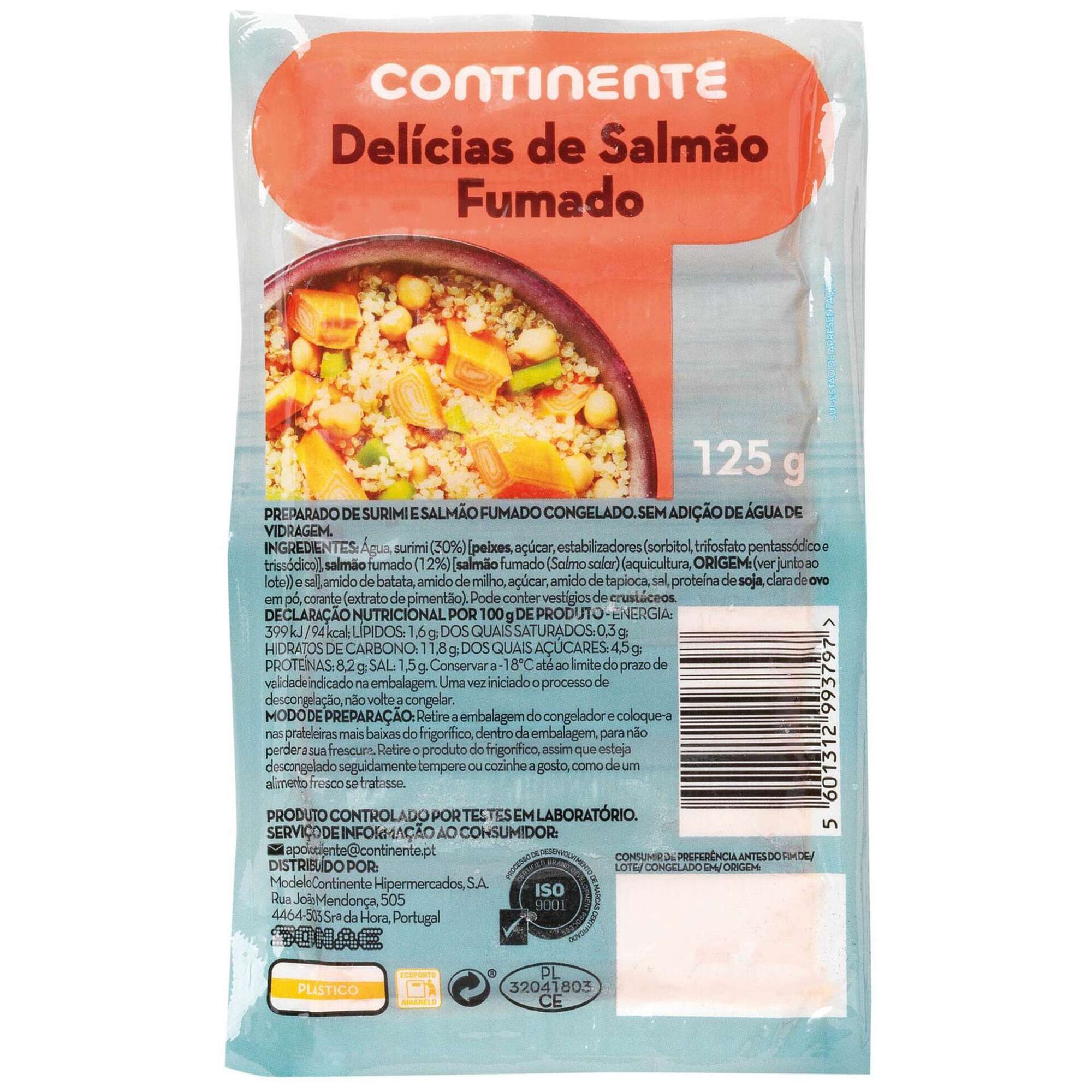 Delícias de Salmão Fumado sem Glúten Delícias de Salmão Fumado sem Glúten