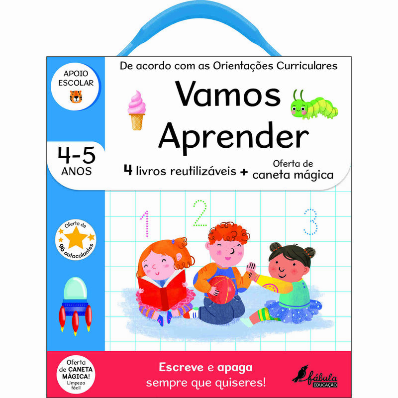 Vamos Aprender 4-5 Anos de Fábula