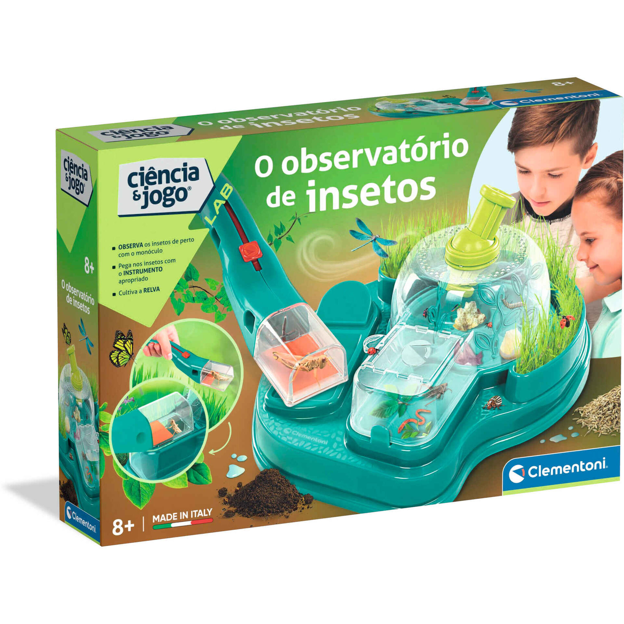 Clementoni - Kit O Observat&oacute;rio de Insetos