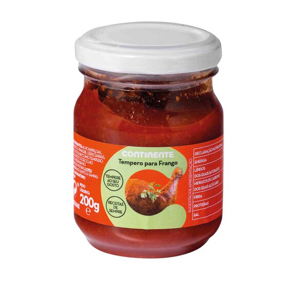 Tempero para Frango sem Glúten Continente