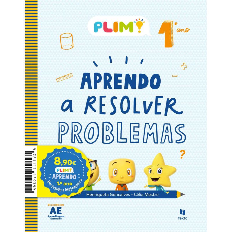 Plim! Problemas e Erros - 1.º Ano de Vários Autores
