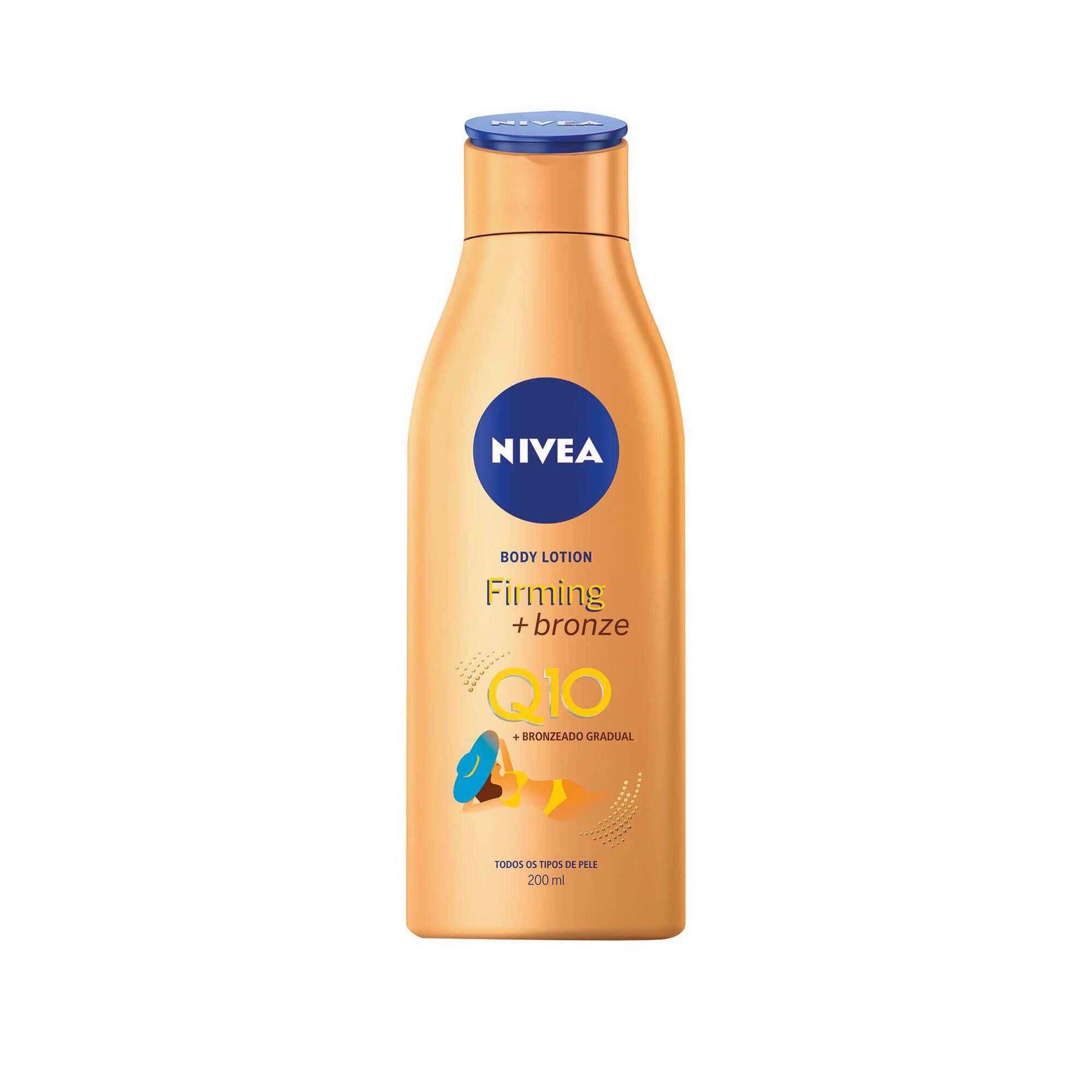 Loção Corporal Anti-celulite Q10 Refirmante e Bronzeador Loção Corporal Anti-celulite Q10 Refirmante e Bronzeador