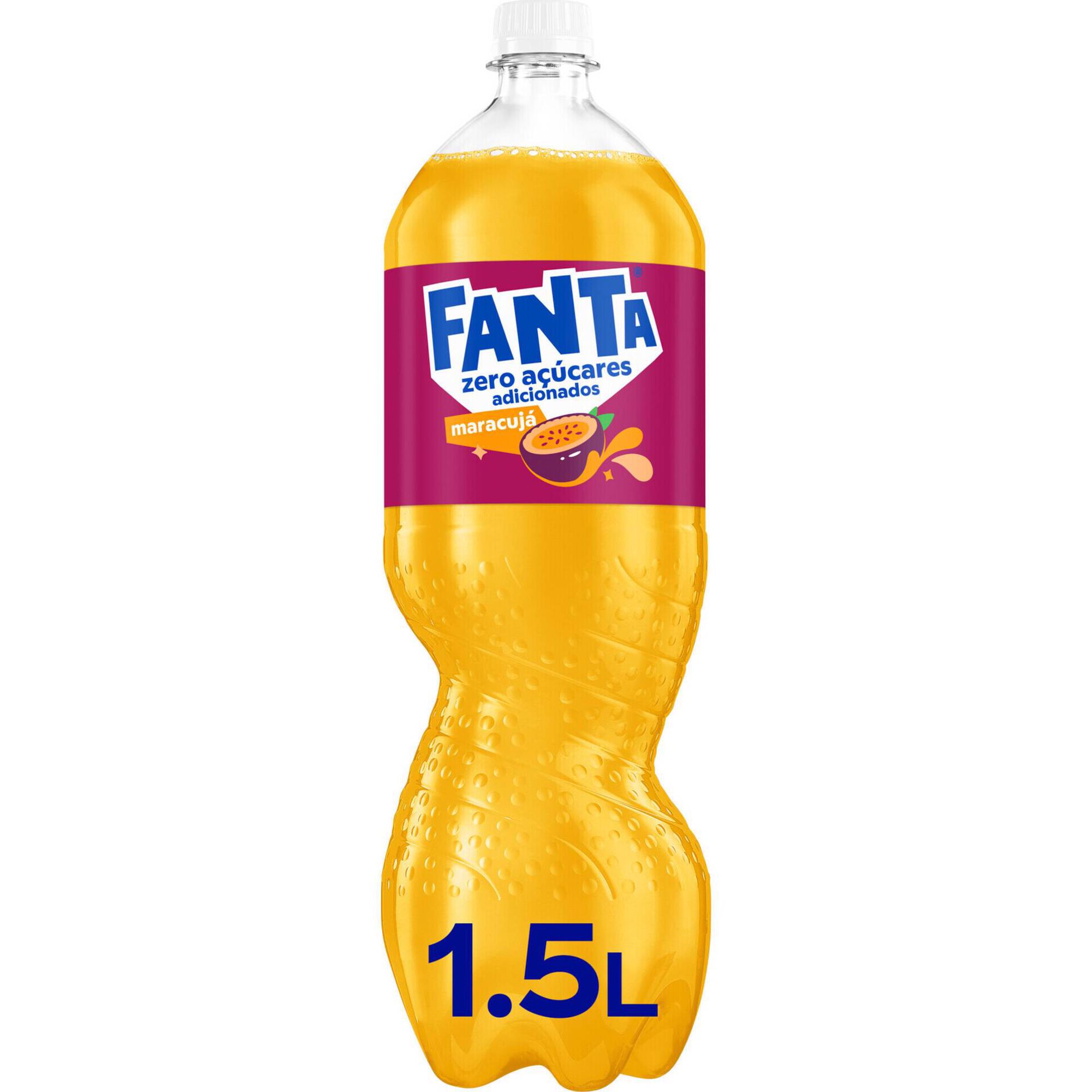 Refrigerante com G&aacute;s Maracuj&aacute; sem A&ccedil;&uacute;car Fanta