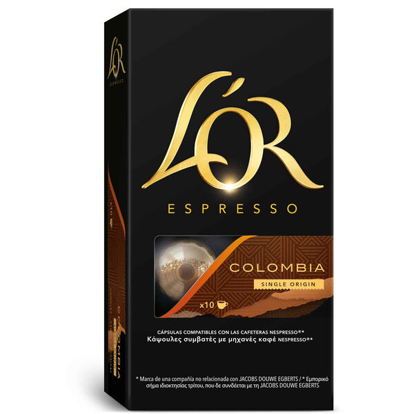 Cápsulas de Café Colômbia Int 8 LOr