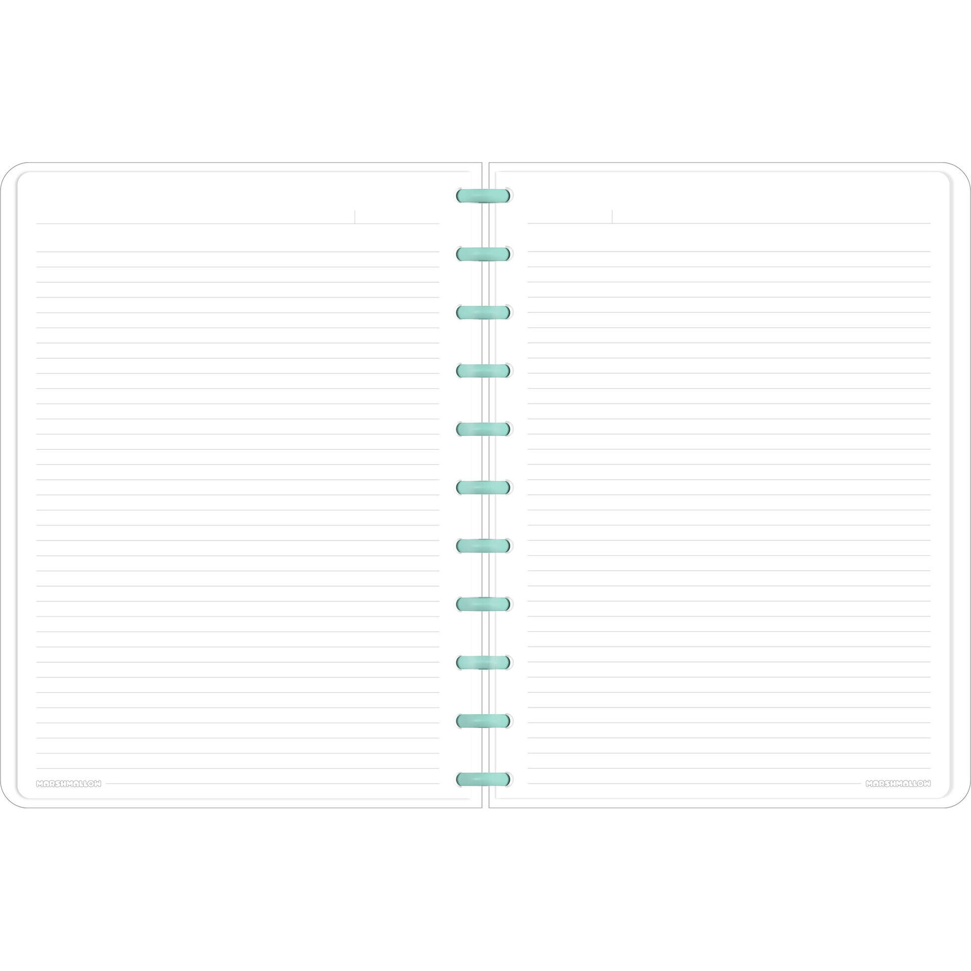 Caderno Smart Espiral A4 Pautado (v&aacute;rias cores) Marshmallow