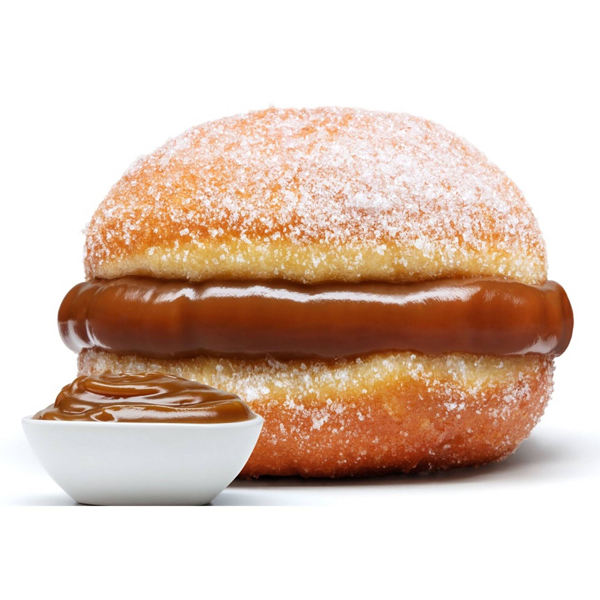 Bola de Berlim com Doce de Leite Bola de Berlim com Doce de Leite