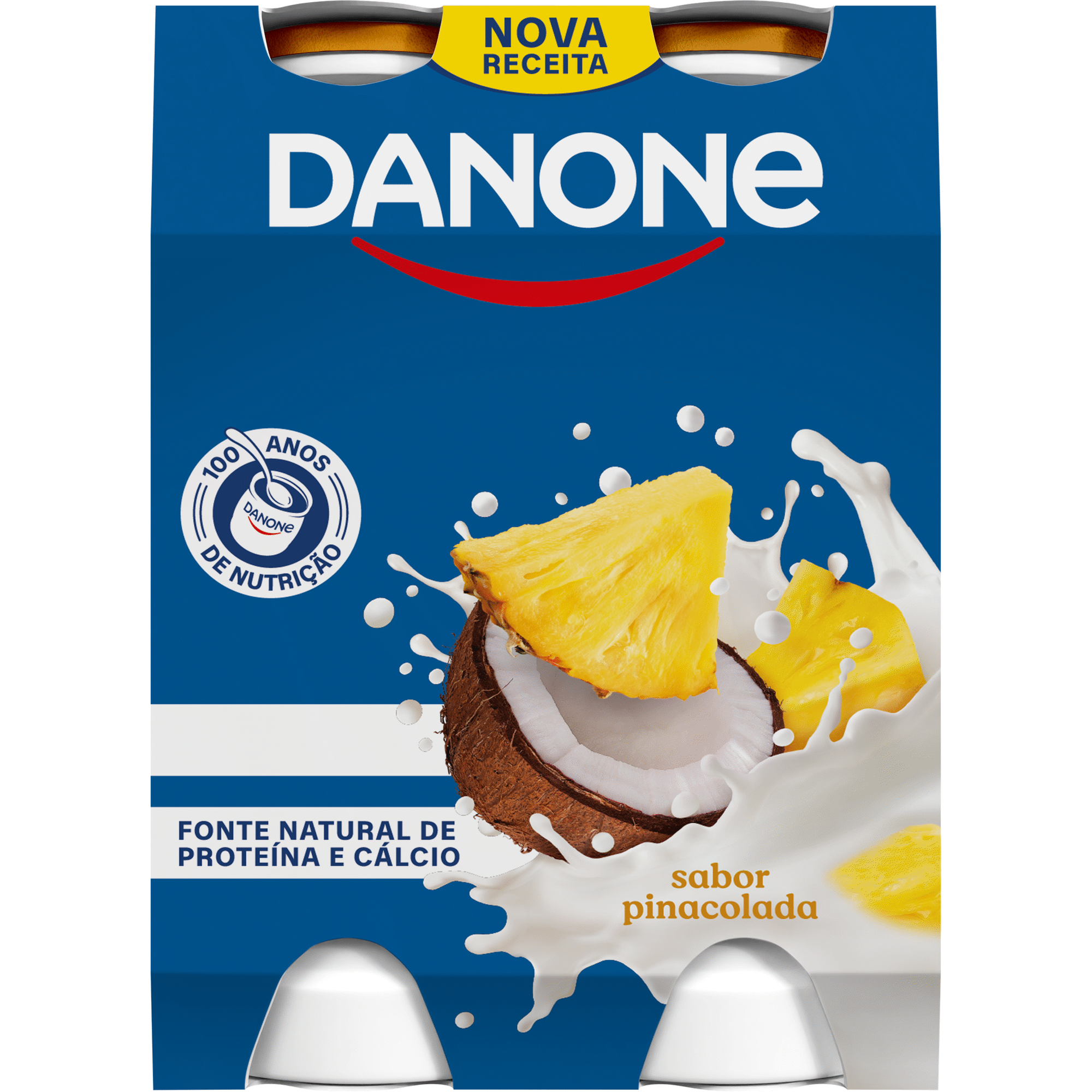 Iogurte L&iacute;quido Anan&aacute;s Coco Danone