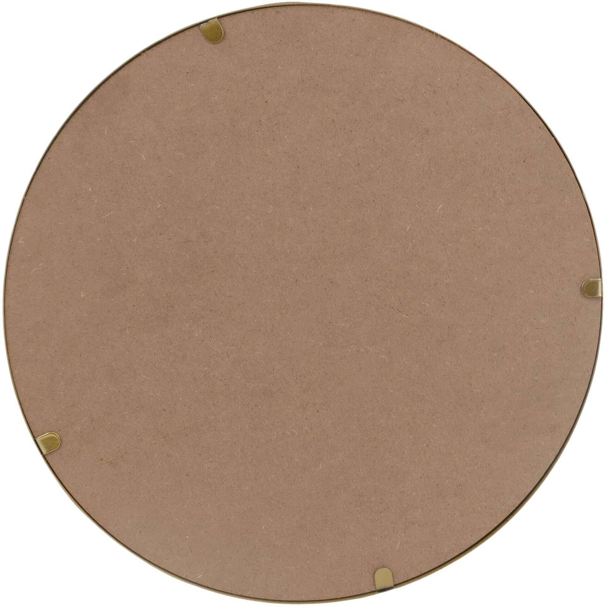 Tabuleiro Redondo 30cm Dourado Kasa