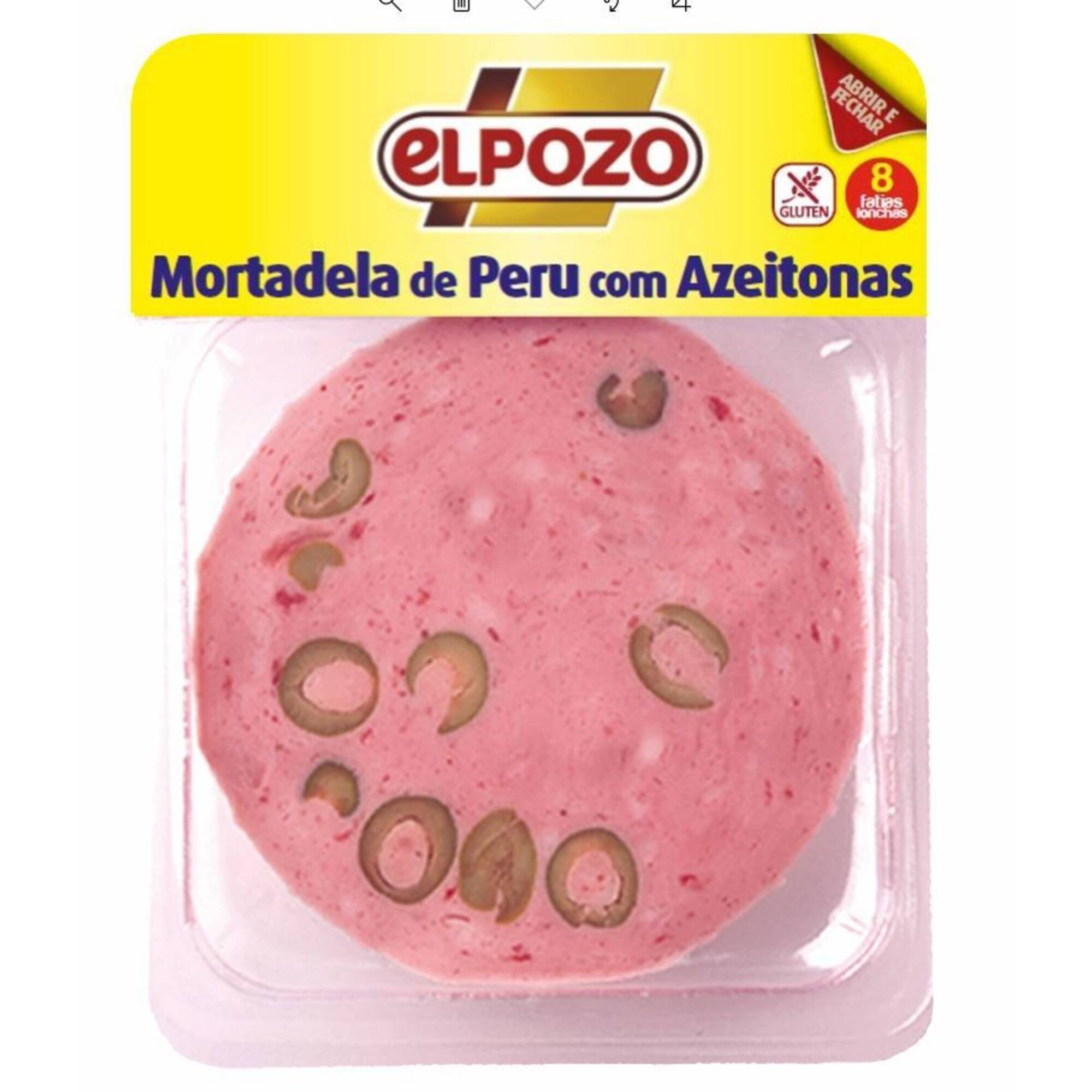 Mortadela de Peru com Azeitonas Mortadela de Peru com Azeitonas