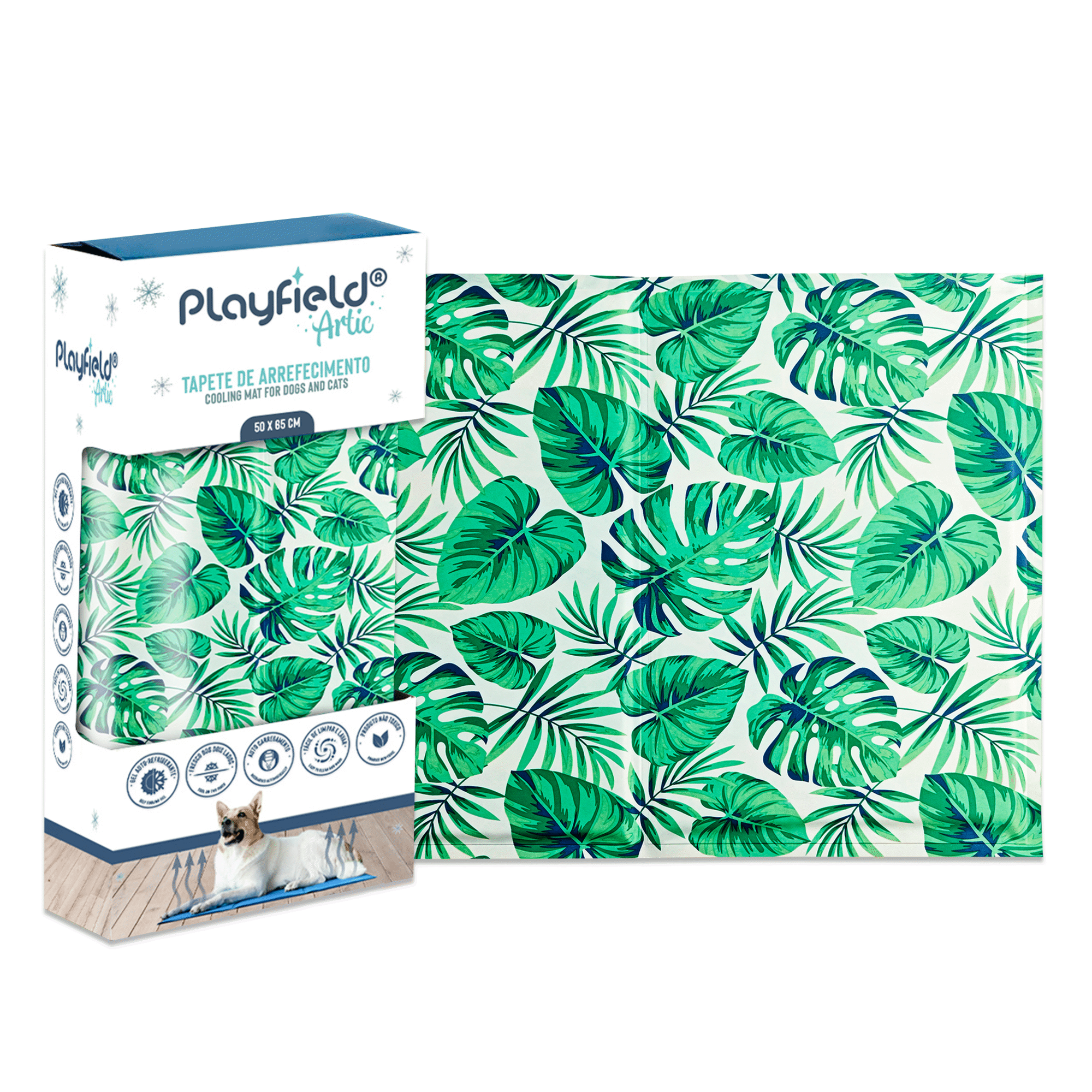 TAPETE REFRESCANTE PLAYFIELD FOLHA 50X65