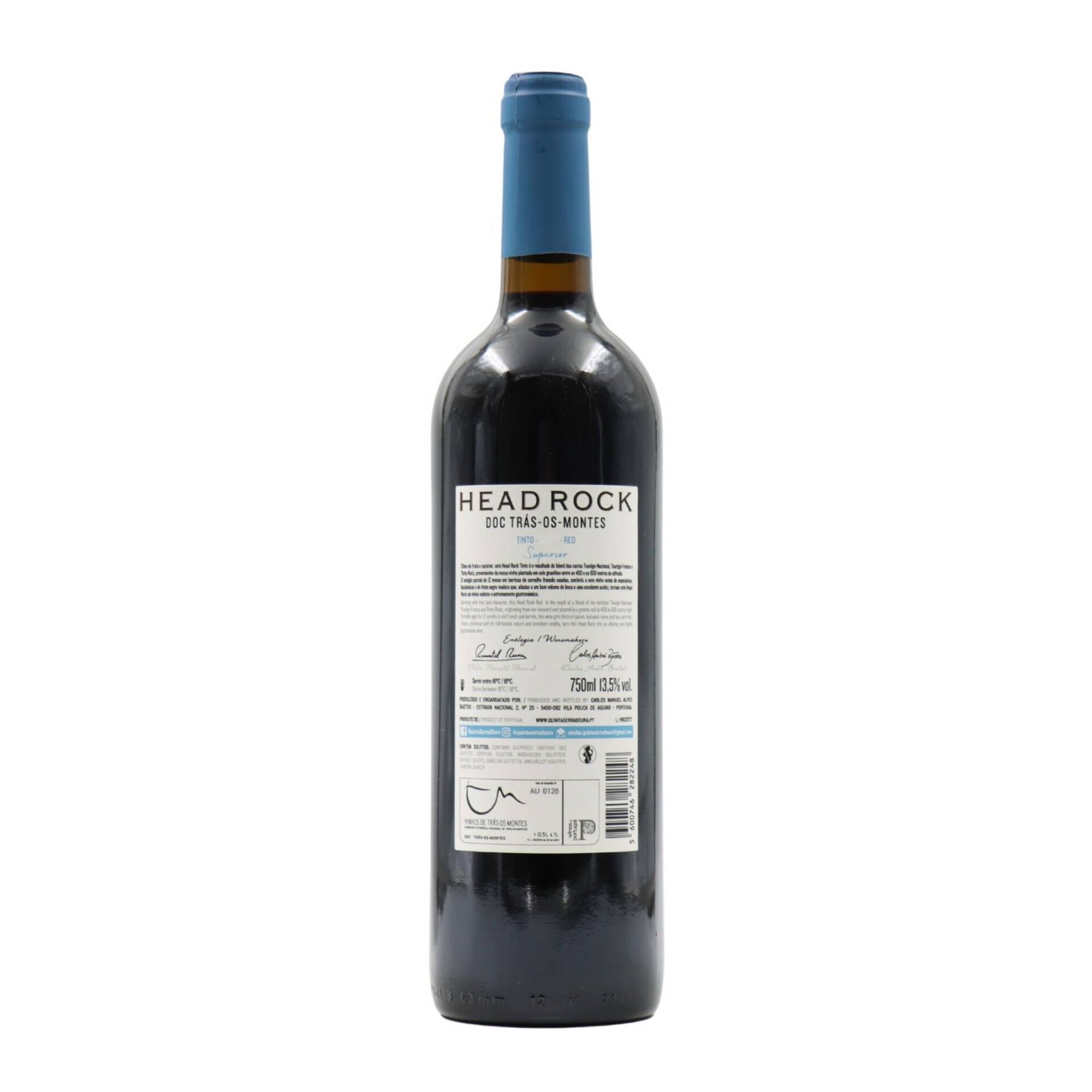 Head Rock Superior Tr&aacute;s Os Montes Vinho Tinto