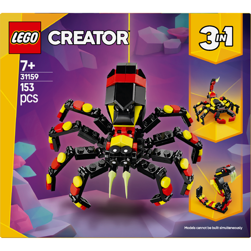 LEGO Creator - Animal Selvagem: Aranha Surpreendente - 31159