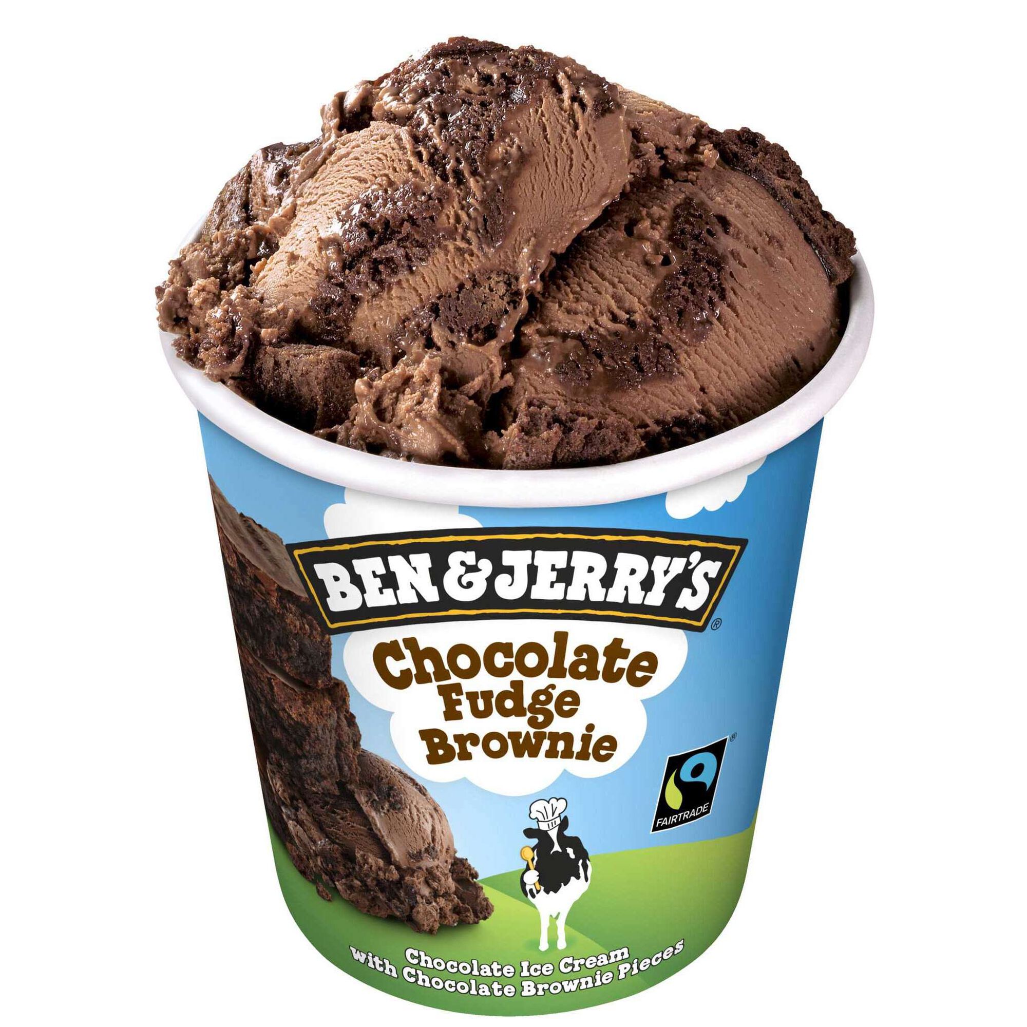 Gelado Chocolate Fudge Brownie Gelado Chocolate Fudge Brownie