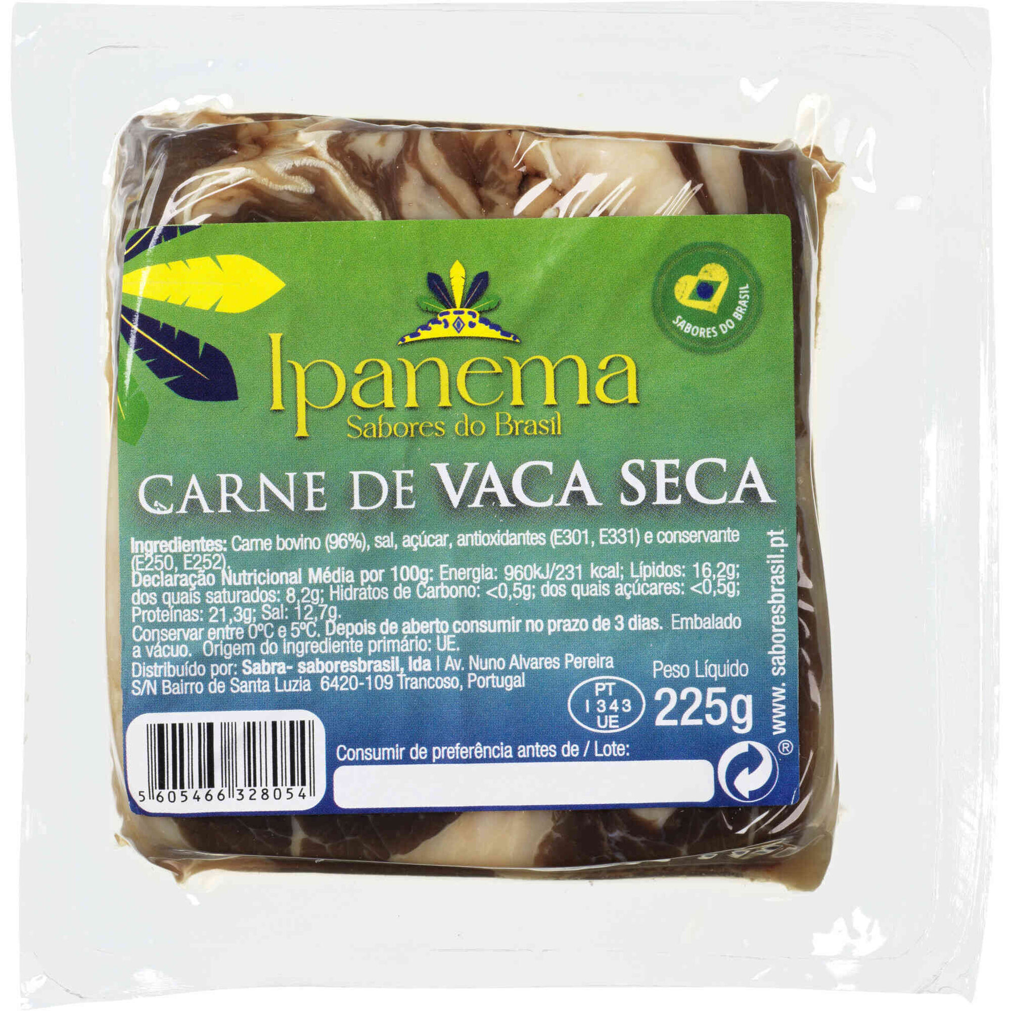 Carne de Vaca Seca Pedaços
