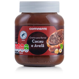 Creme para Barrar Cacau e Avelã