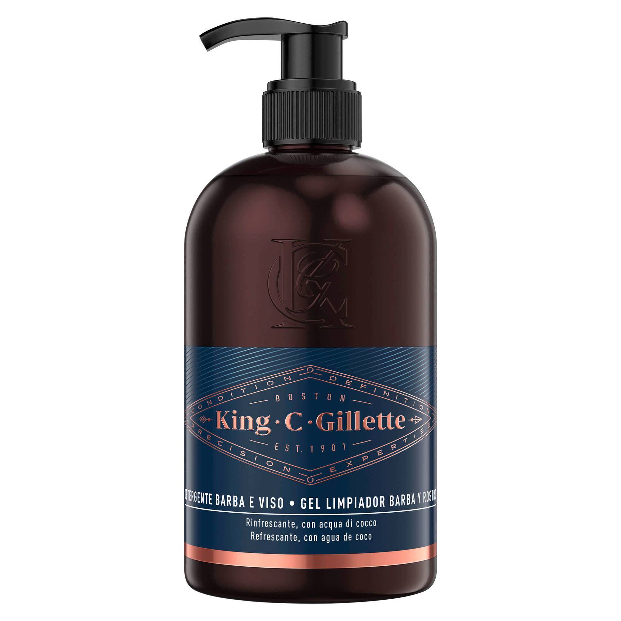 Gel de Limpeza Rosto e Barba King Gel de Limpeza Rosto e Barba King