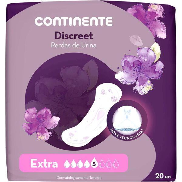 Pensos Incontinência Discreet Extra Continente