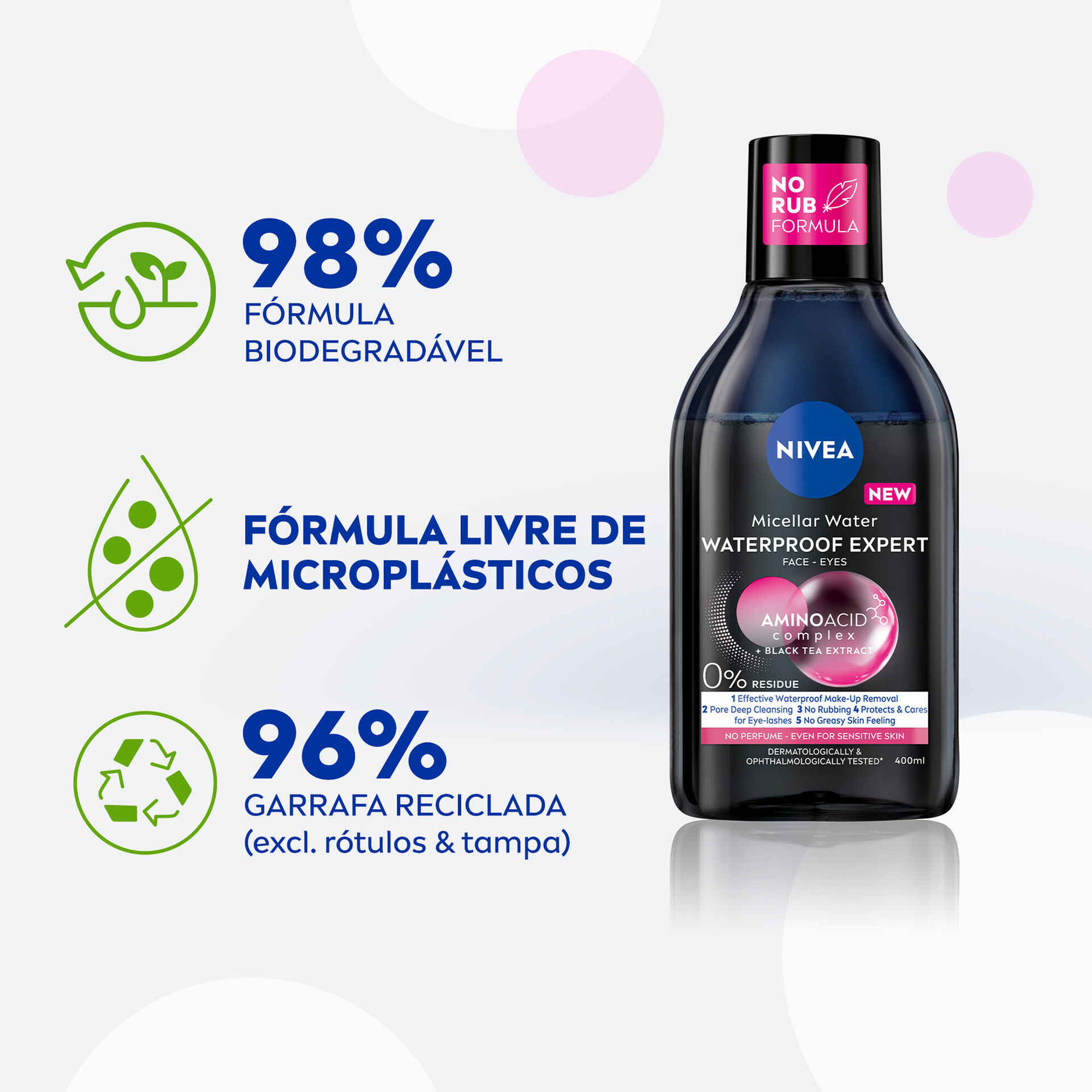 Água Micelar Bifásica Profissional Pele Sensível