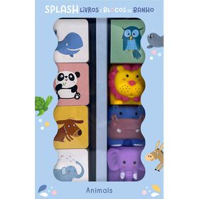 Splash, Livros e Blocos de Banho - Animais