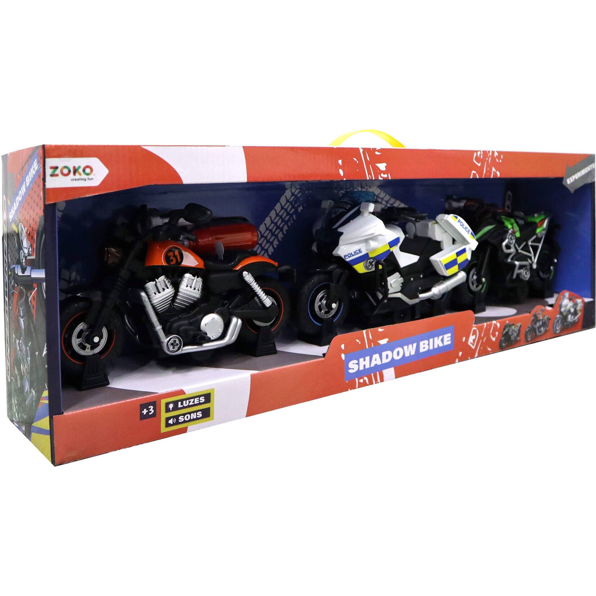 Pack de 3 Shadow Bikes