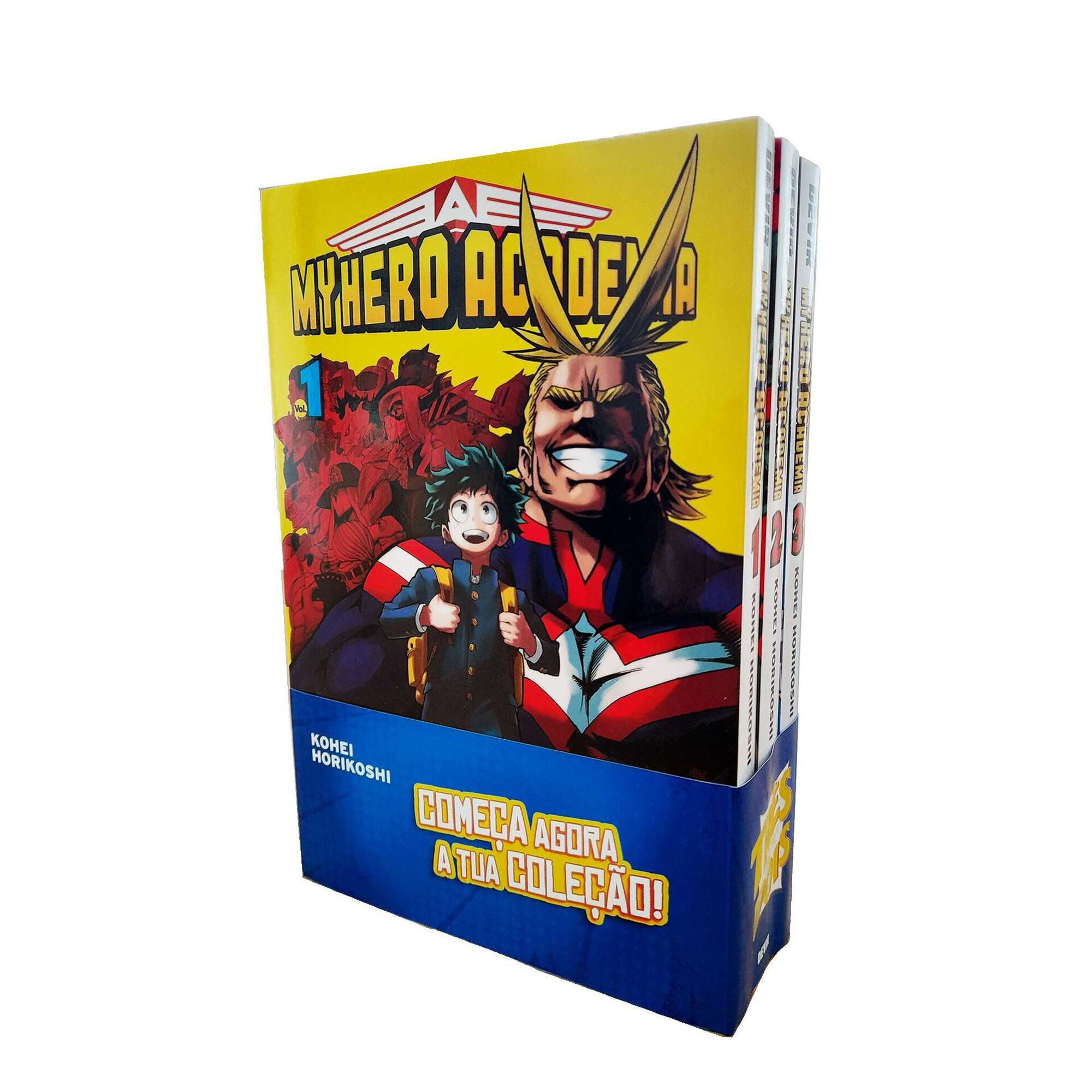 Pack My Hero Academia (Volume, 1 2 e 3) de Kohei Horikoshi