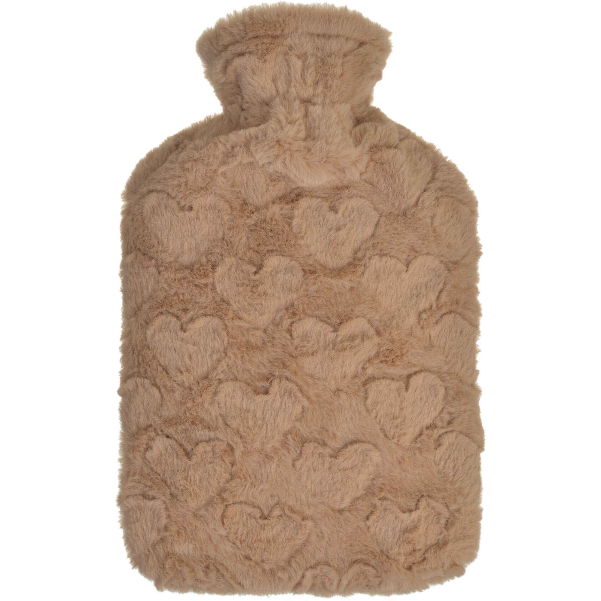 Saco Água Quente Bege Pompons