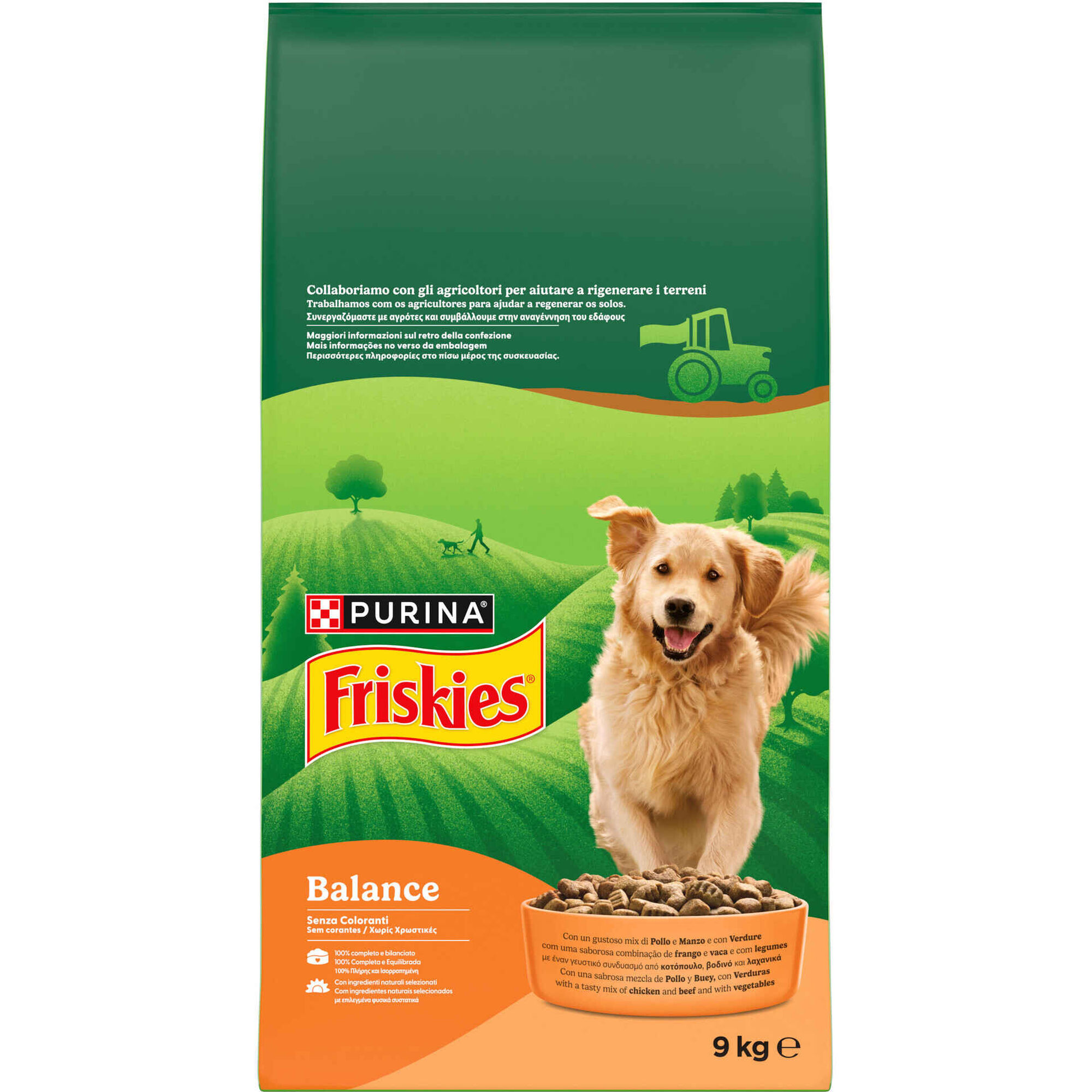 Ra&ccedil;&atilde;o para C&atilde;o Adulto Balance Frango Purina Friskies