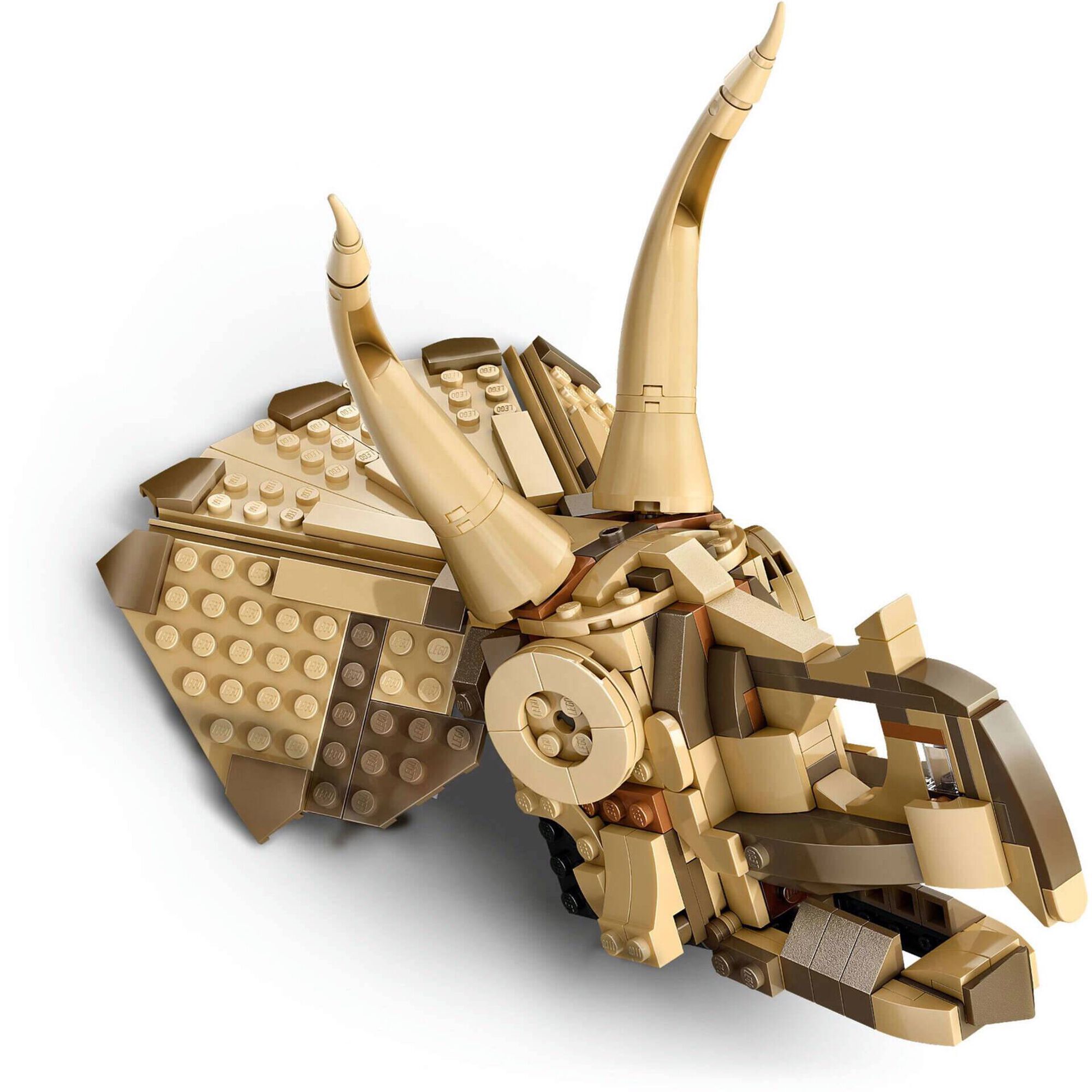 LEGO Jurassic World - F&oacute;sseis de Dinossauros: Cr&acirc;nio de Triceratops - 76969