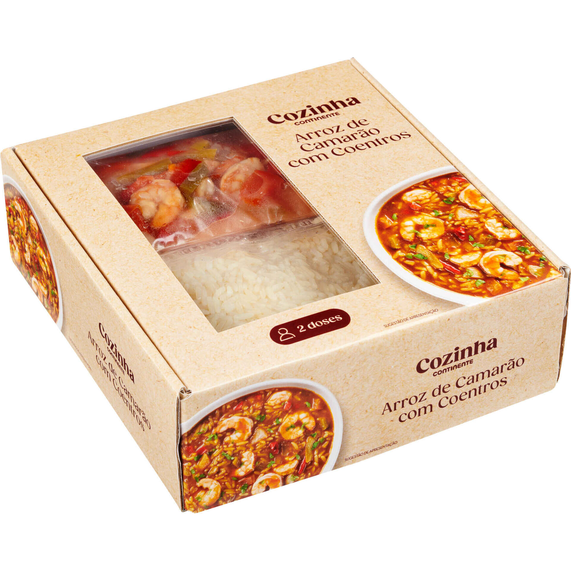 Arroz de Camarão com Coentros Mise en Place