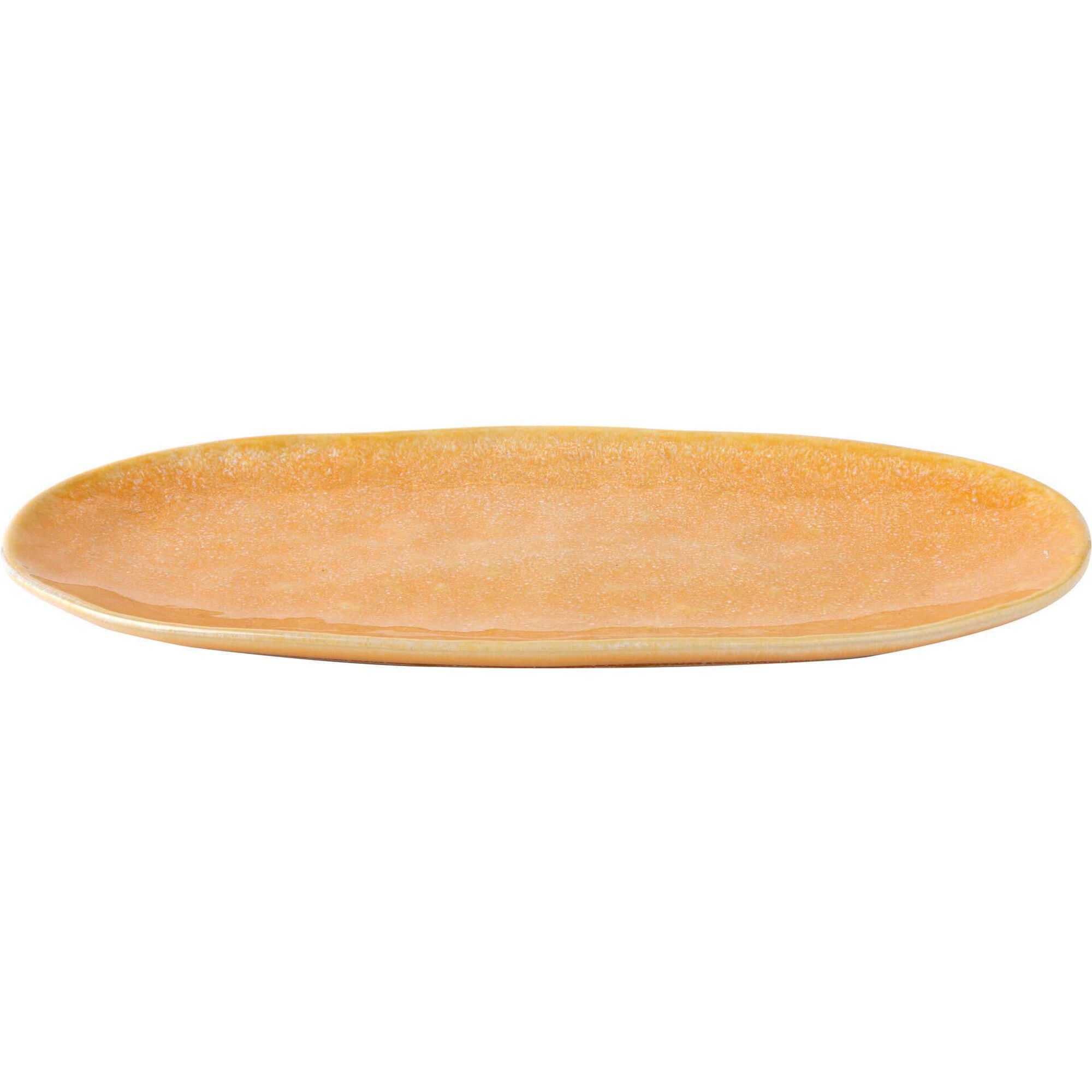 Travessa Oval Reactive 29,5cm Amarela