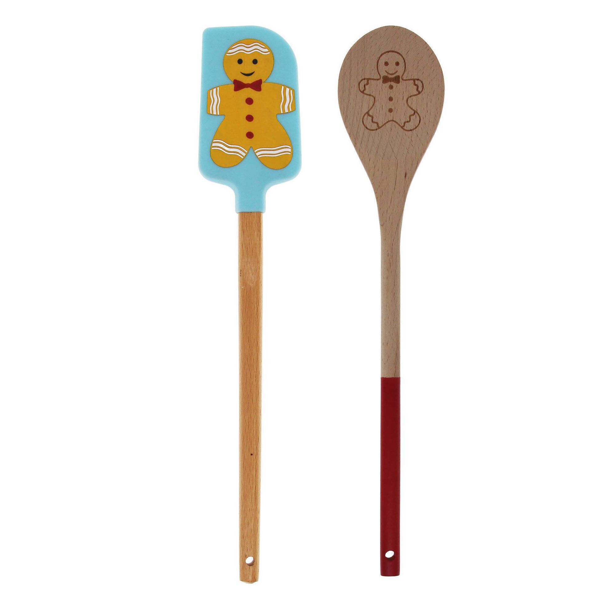 Conjunto 2 Utensílios de Pastelaria Natal