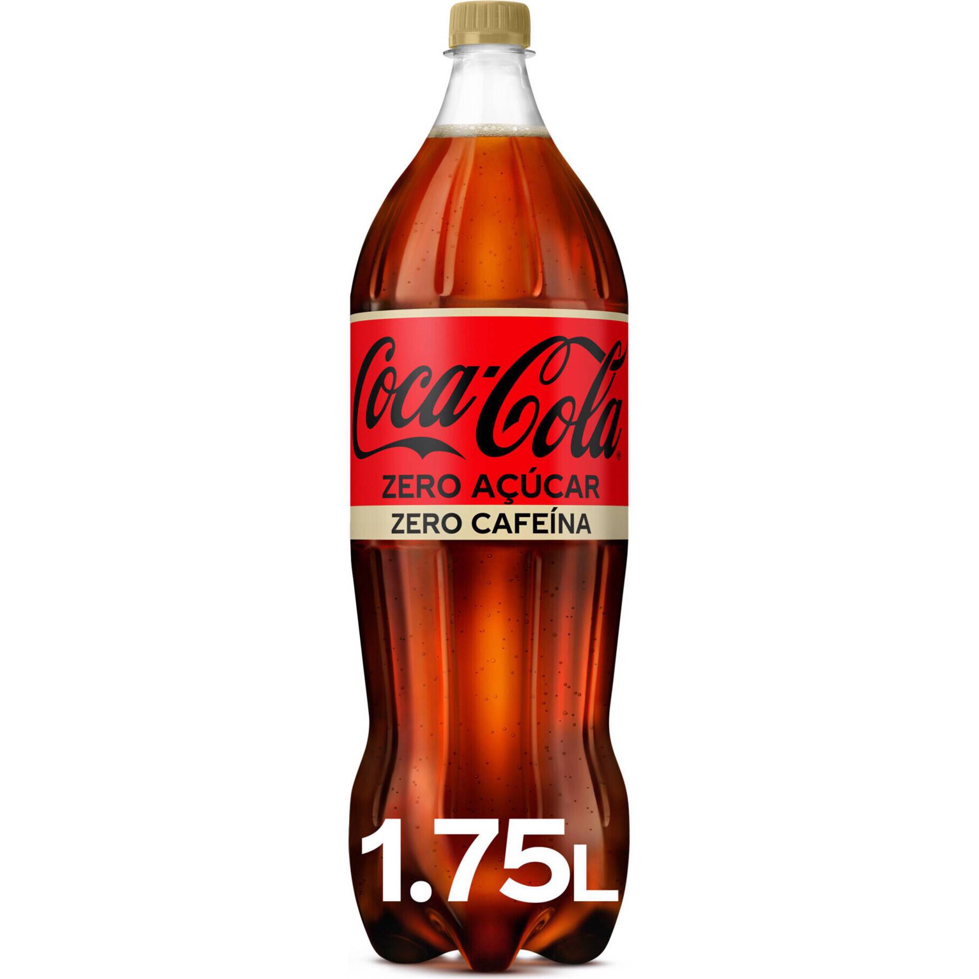 Refrigerante com G&aacute;s Cola Zero A&ccedil;&uacute;car Zero Cafe&iacute;na Coca-Cola