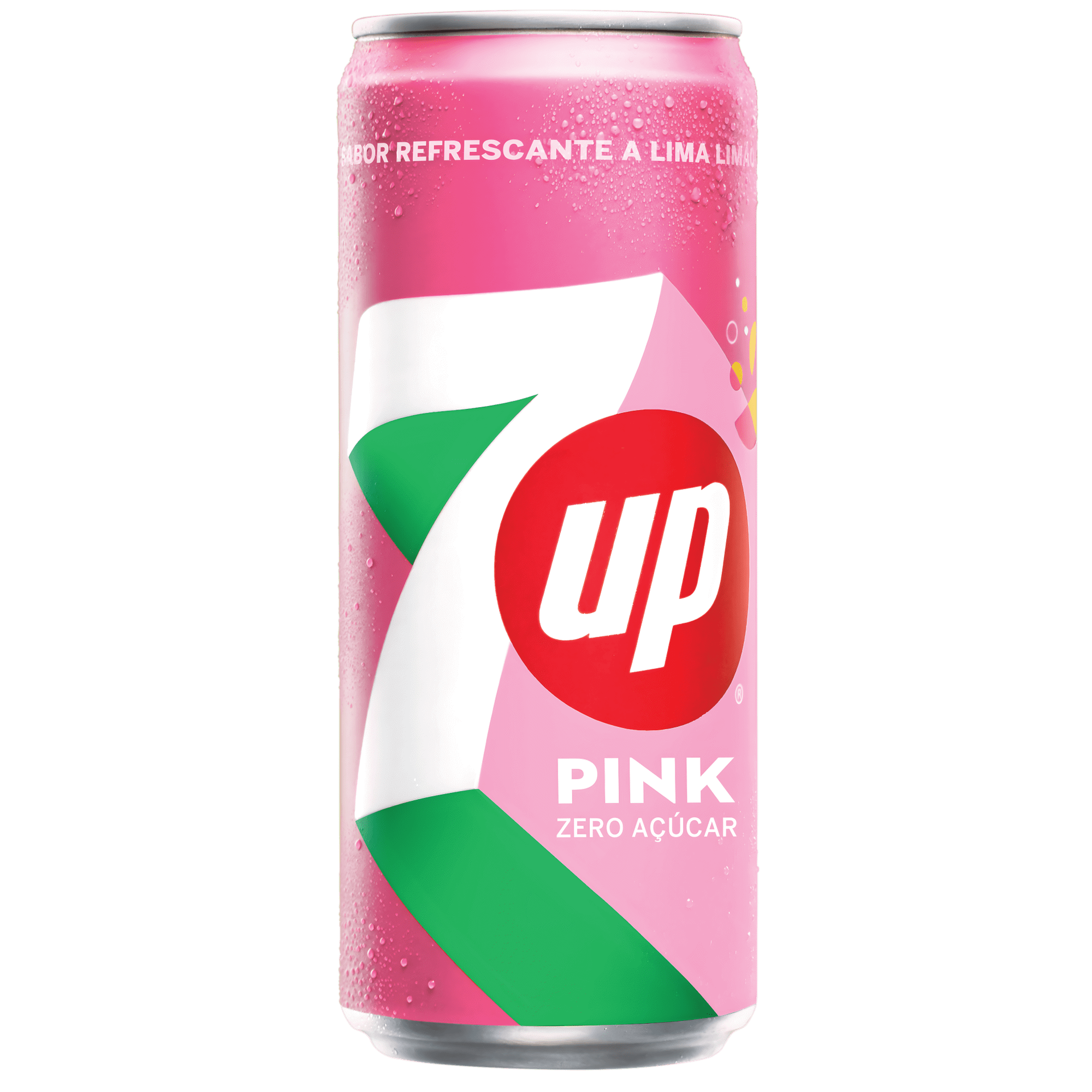 Refrigerante com Gás Lima, Limão e Framboesa Zero Pink