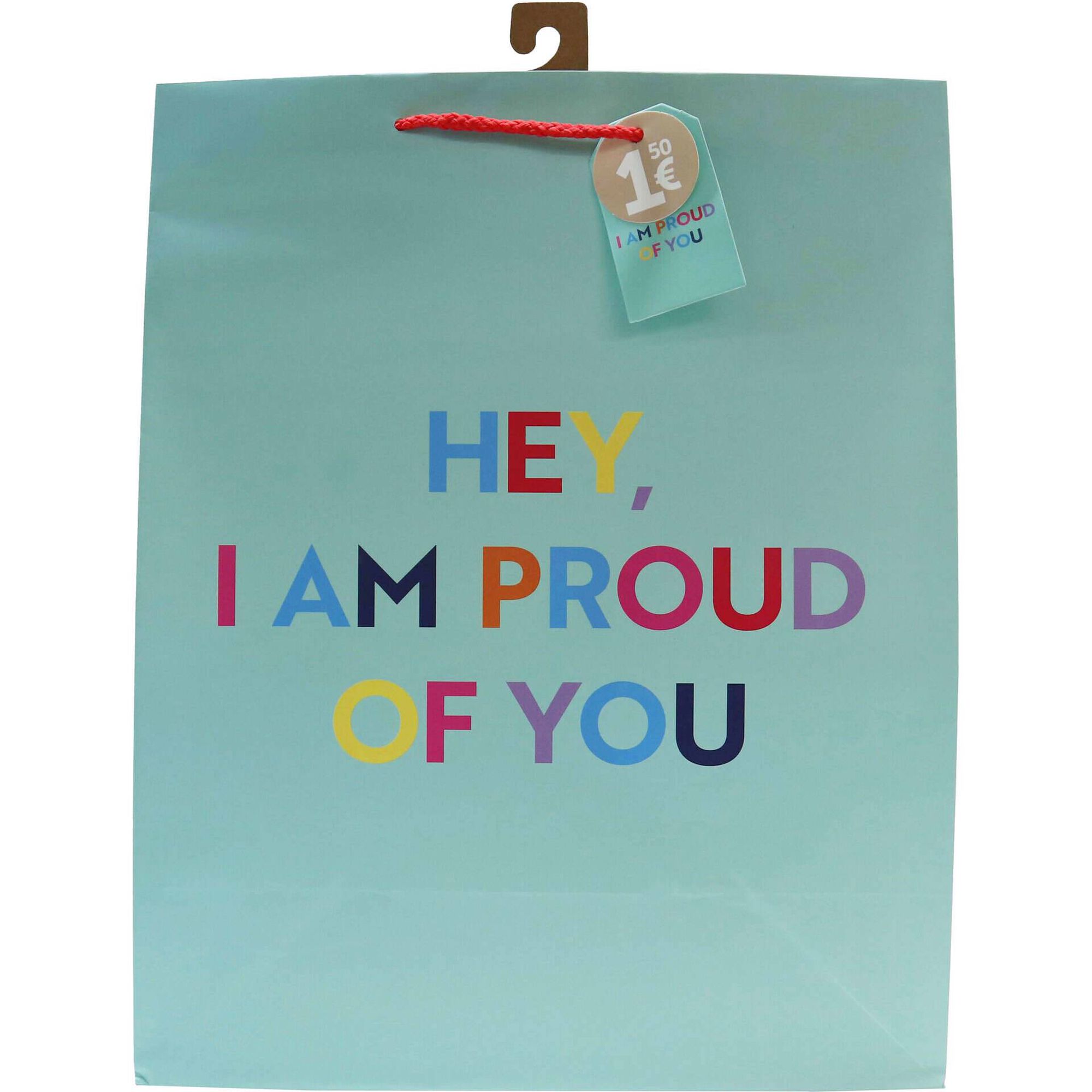 Saco para Presentes S Colourful Quotes Note!