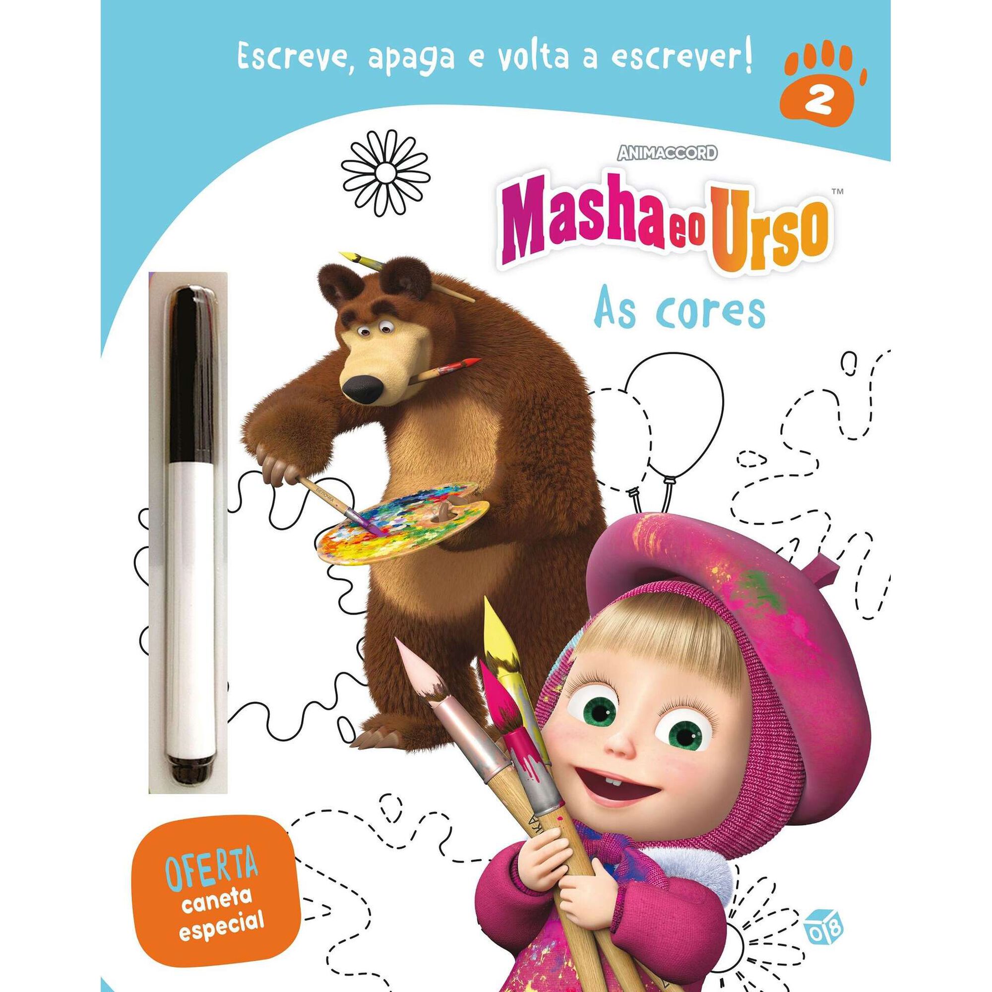 Masha e o Urso - As Cores