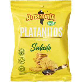 Snack de Banana Platanitos Salgados Amazonia