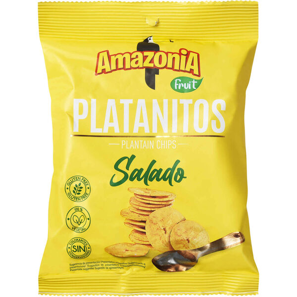 Snack de Banana Platanitos Salgados Amazonia