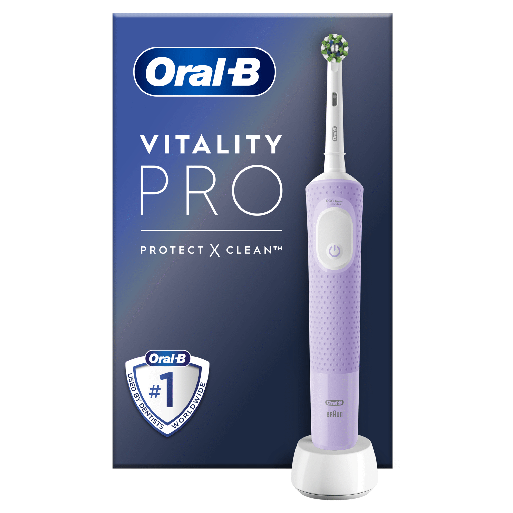 Escova De Dentes El&eacute;trica Vitality Pro Lil&aacute;s