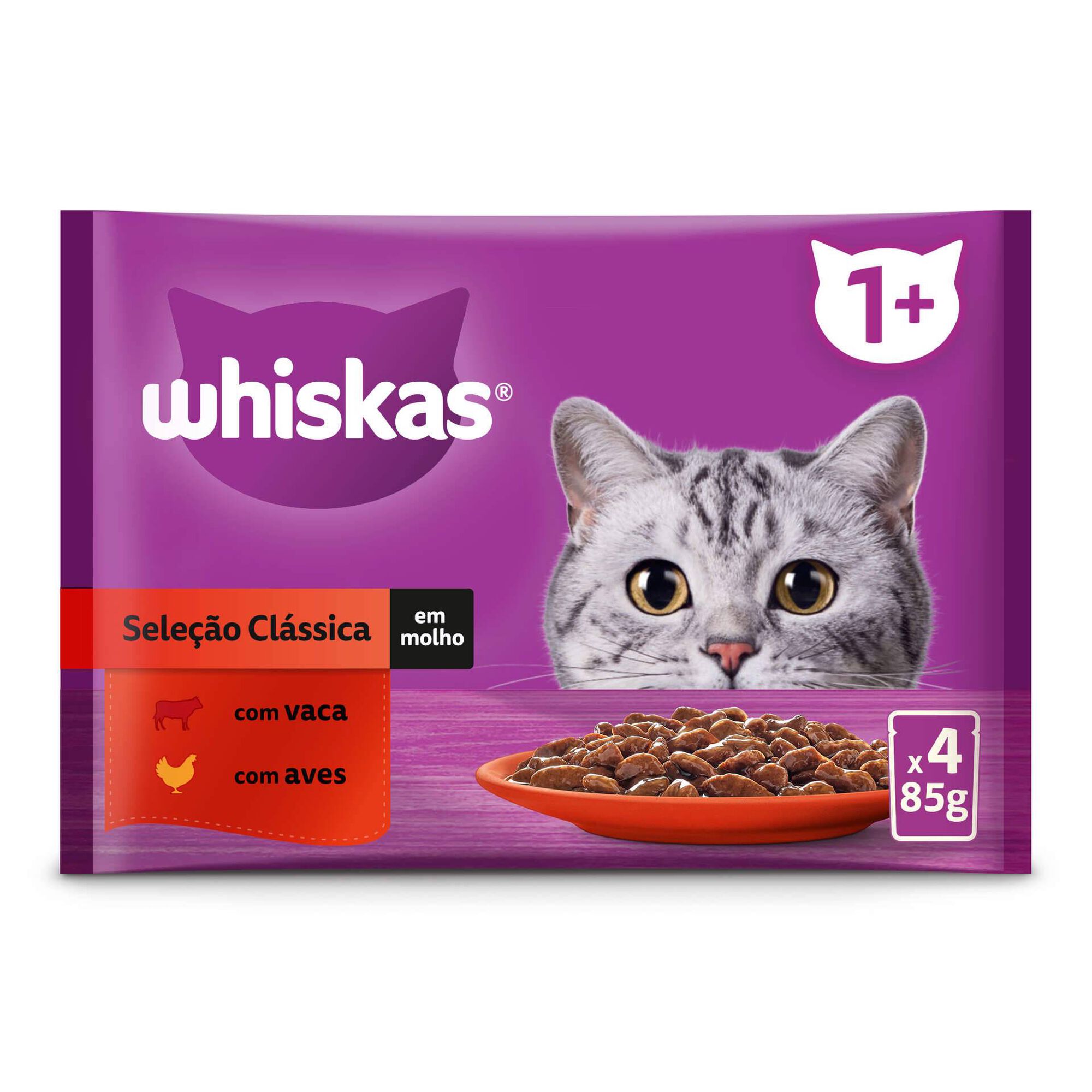 Comida Húmida para Gato Adulto Carne