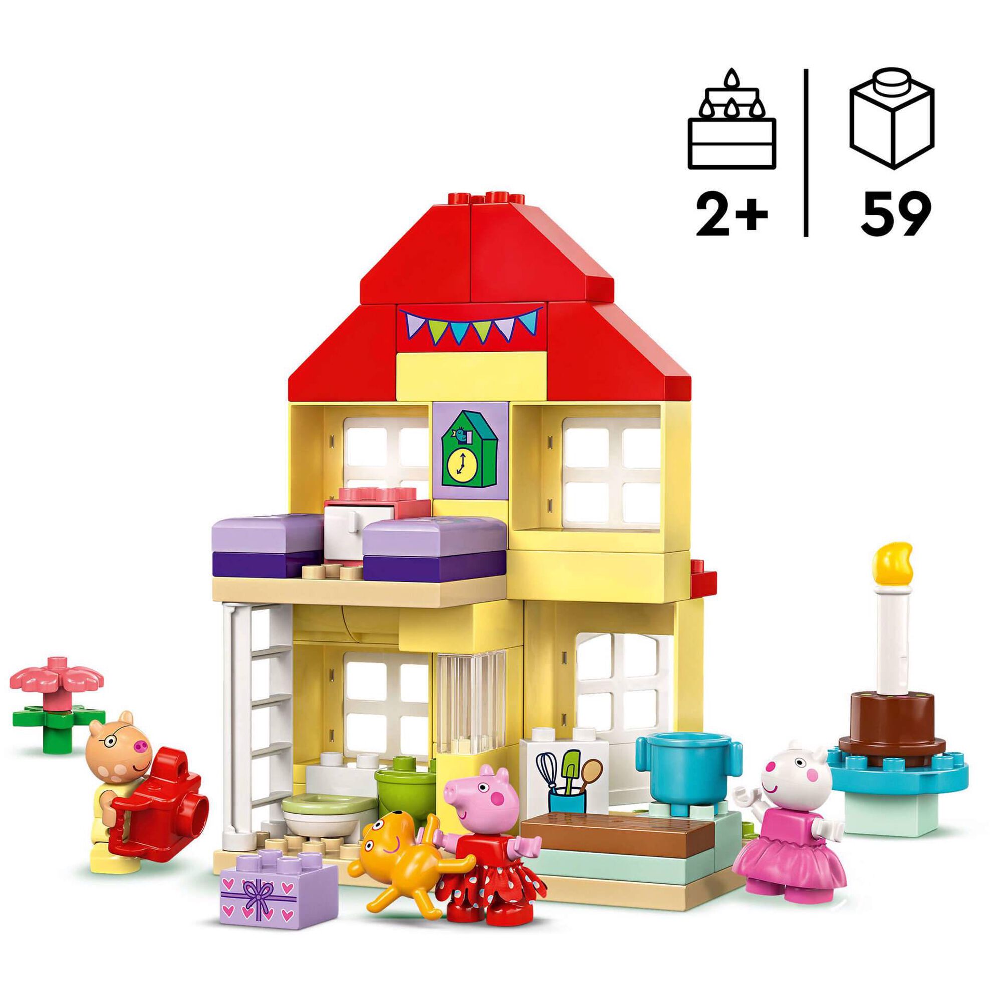 Casa de Aniversário da Porquinha Peppa - 10433