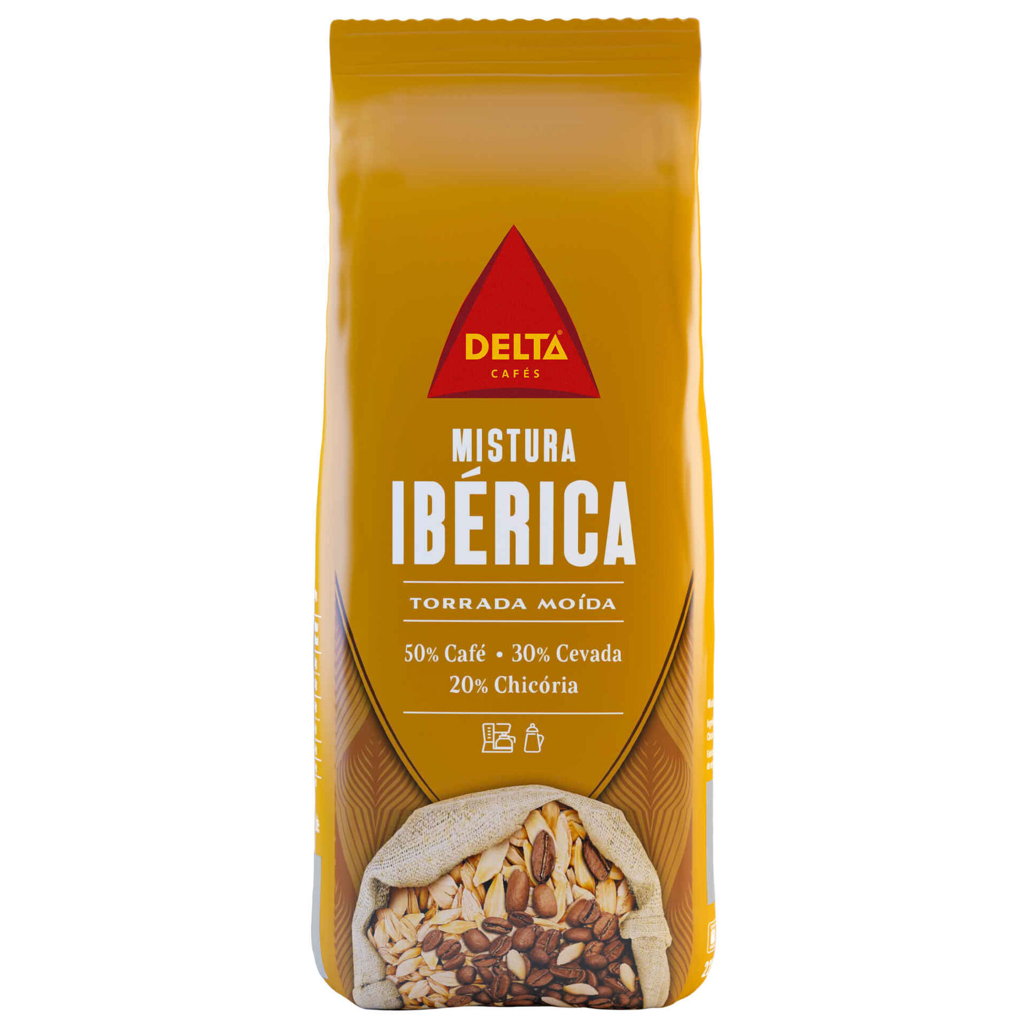 Bebida Cereais Cevada e Chicória com Café Mistura Ibérica Torrada Moída