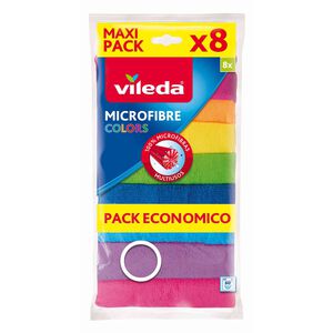 Pano Microfibras Colors 8 Vileda