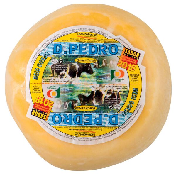 Queijo de Vaca Curado Meio Gordo D. Pedro