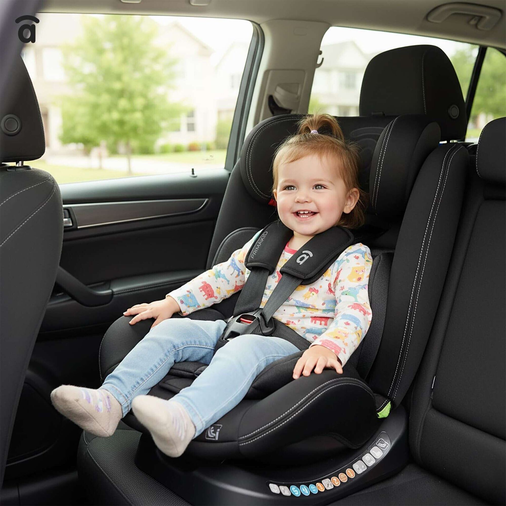 Cadeira Auto I-Size 40-150cm Preta Primakid Asalvo