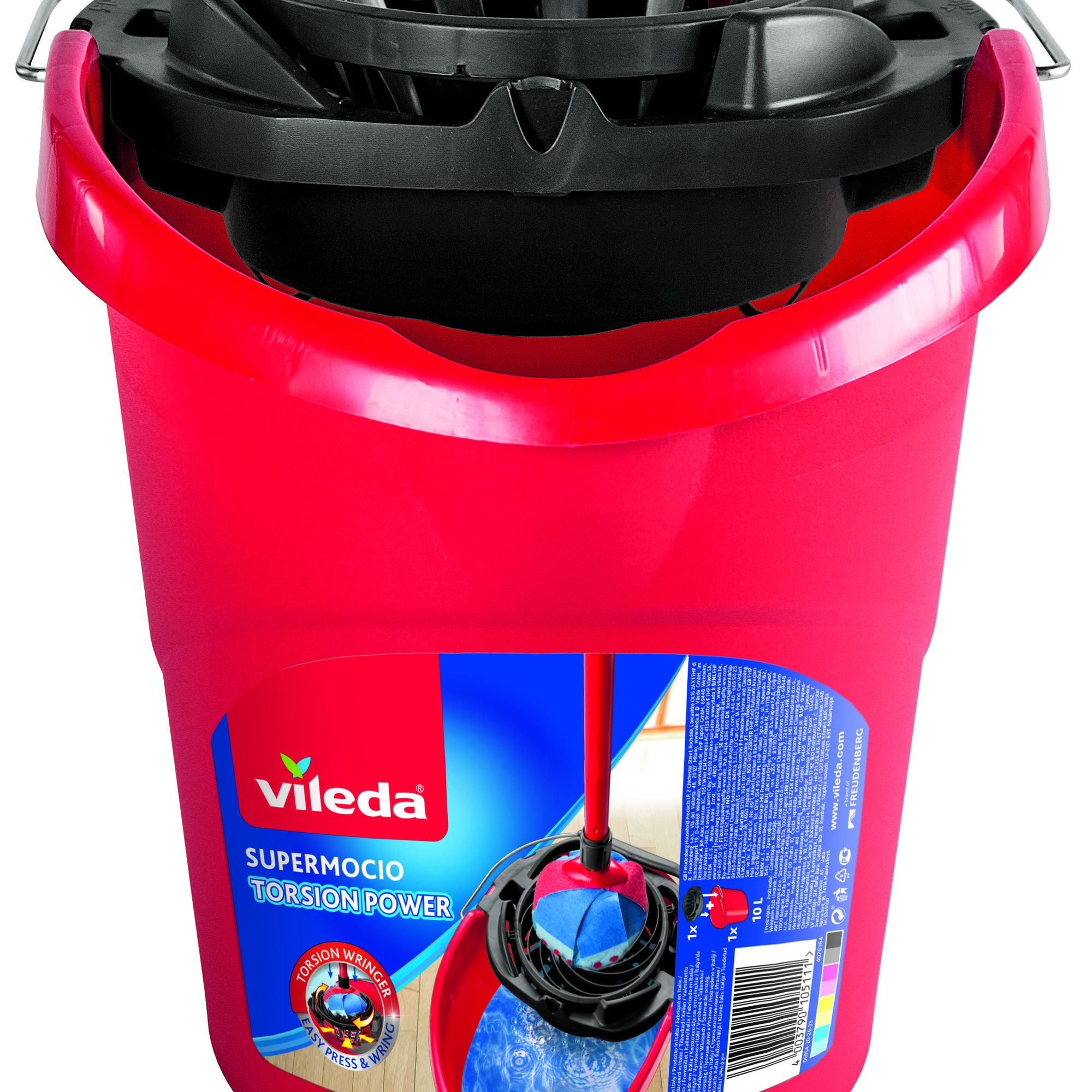 Balde Limpeza com Espremedor 10L Superfácil Balde Limpeza com Espremedor 10L Superfácil