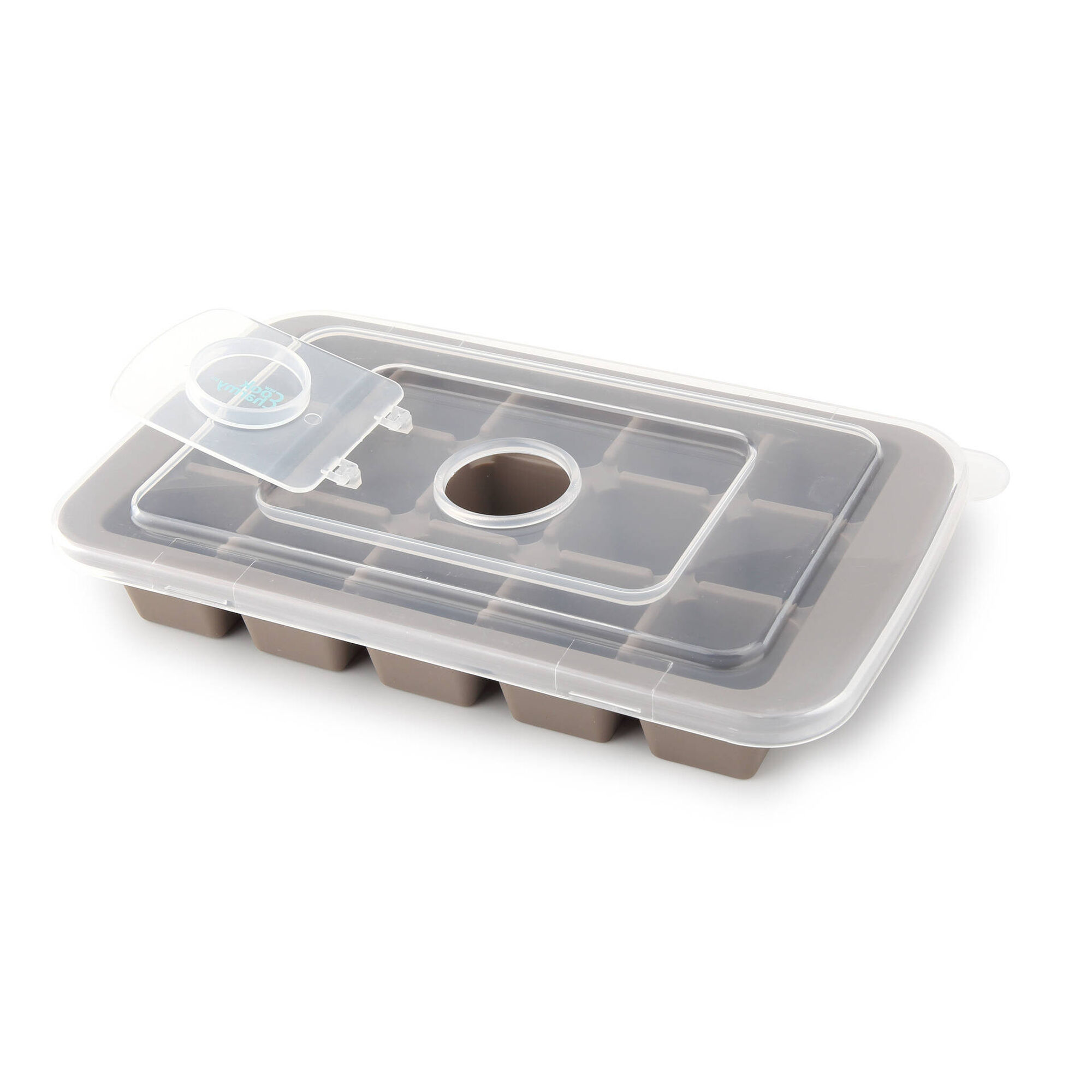 Cuvete Gelo com Tampa Silicone 15 Cubos 4 My Kitchen (v&aacute;rias cores) Kasa